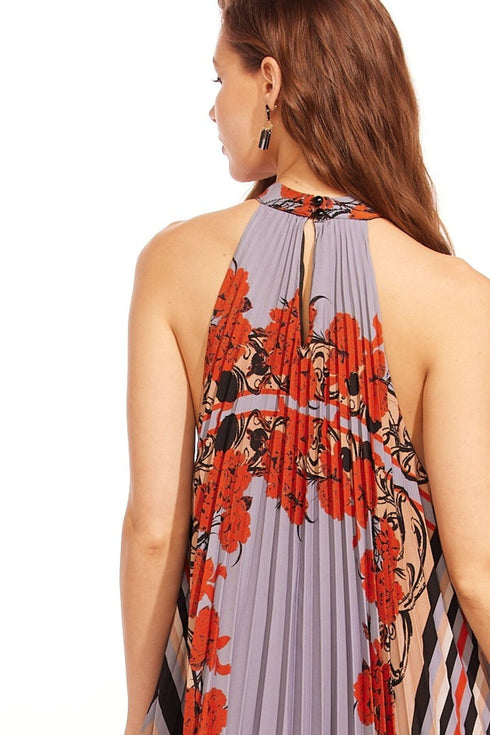 Colette Pleated Maxi Dress - Arabesque